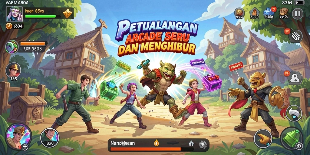 Screenshot utama dari gameplay 8364 menunjukkan aksi seru dan tantangan menarik.