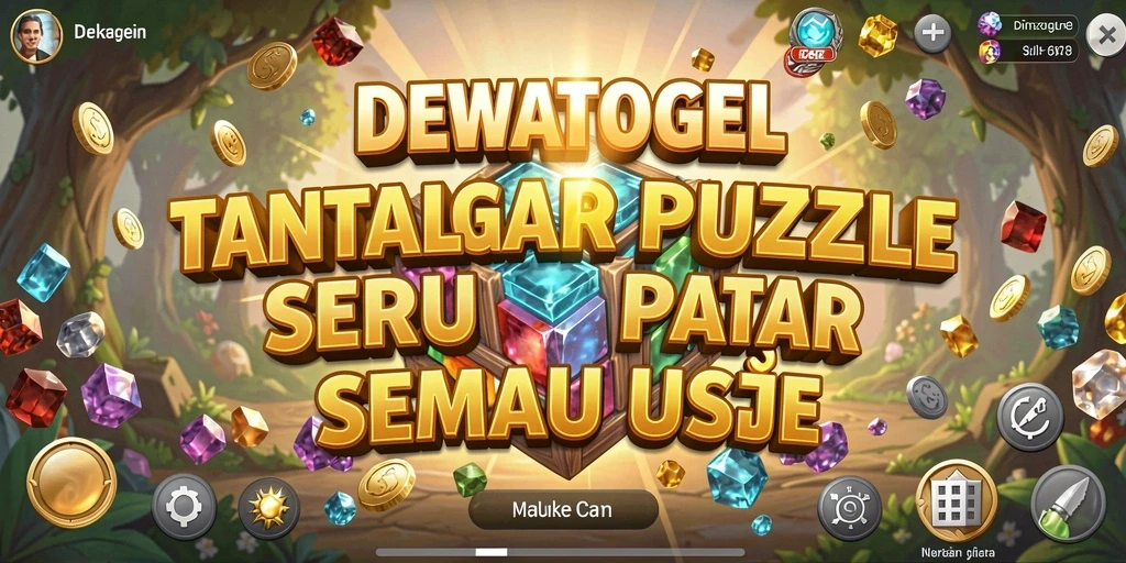 Tampilan gameplay DEWATOGEL yang menantang dan seru.
