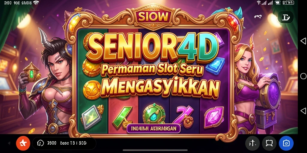 Gameplay menarik di SENIOR4D dengan fitur Slot yang seru.