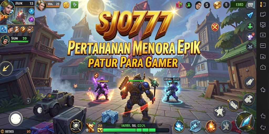 Gameplay menarik dalam SJO777 menampilkan strategi Tower Defense yang seru.