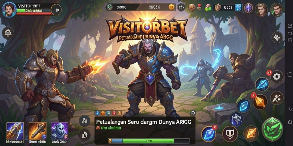 Tangkapan layar gameplay VISITORBET yang menampilkan aksi seru dan grafis menawan.